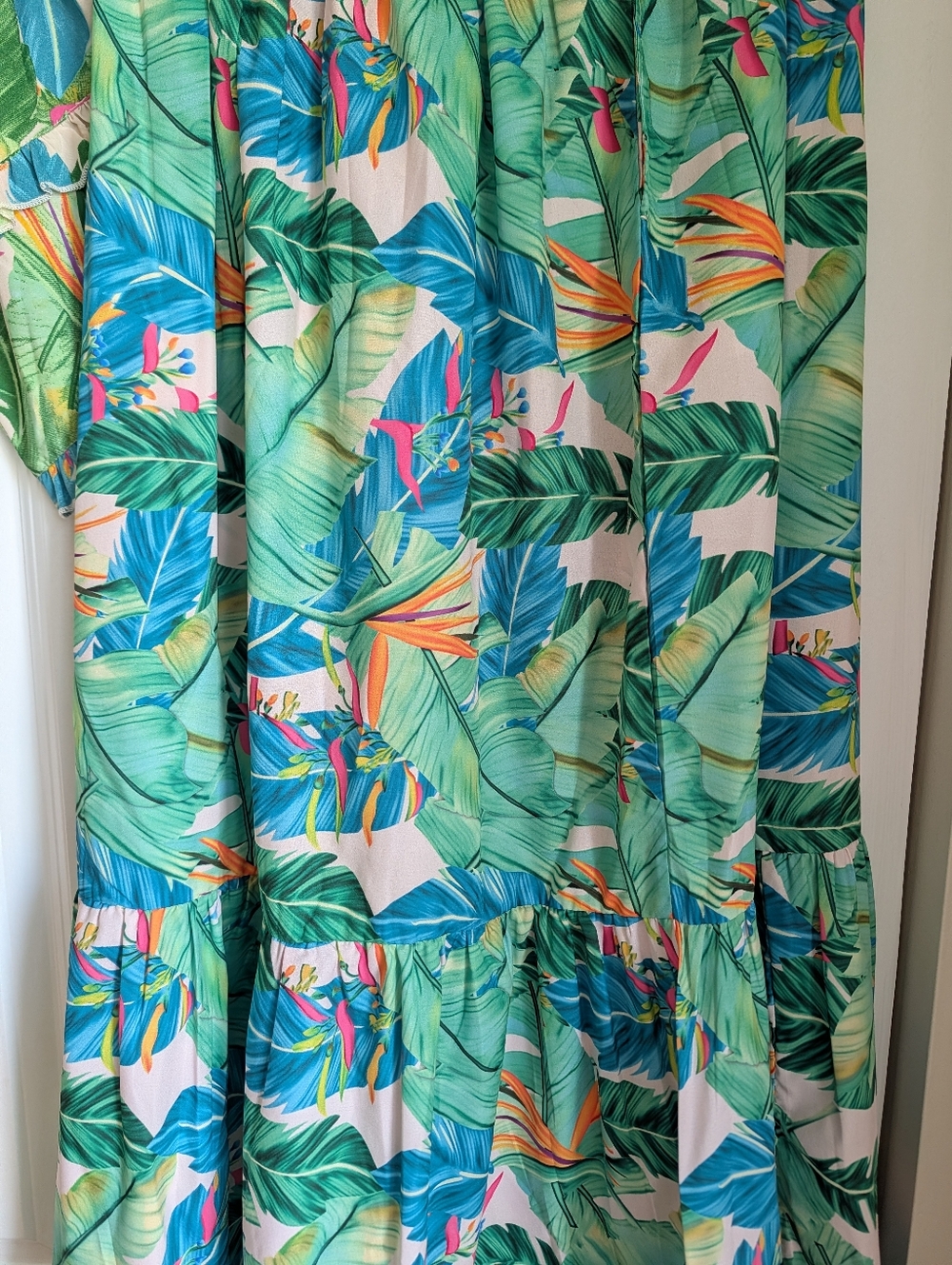 Rachel Zoe Tropical Palm Print Set - Picture 2 of 6
